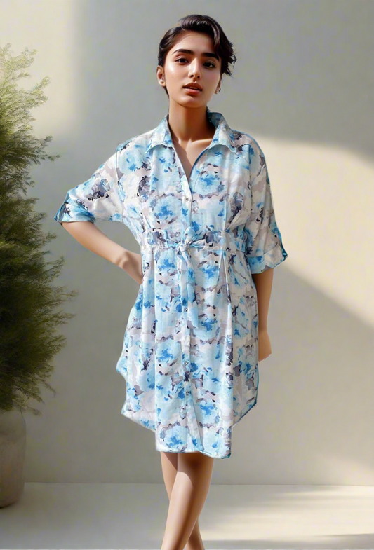 High low Shirt Dress Luubeezer