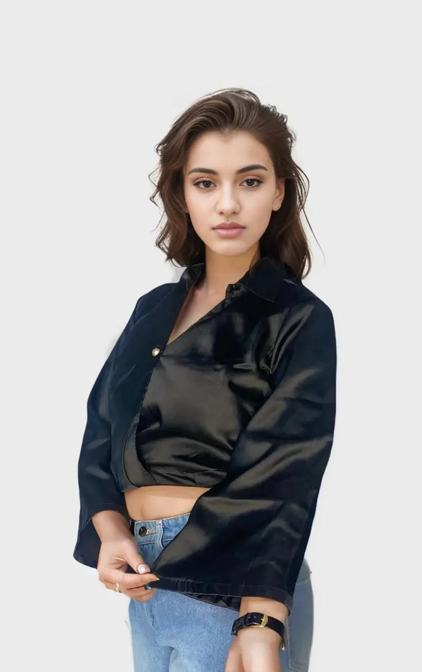 Luxe Satin Shirt Luubeezer